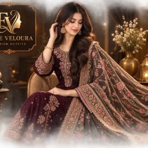 Elite Veloura Premium Orna and 3-Piece Collection in Bangladesh