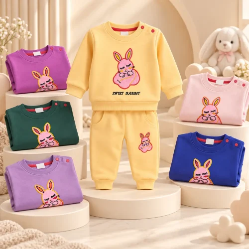 Sweet Rabbit Baby Outfit Display